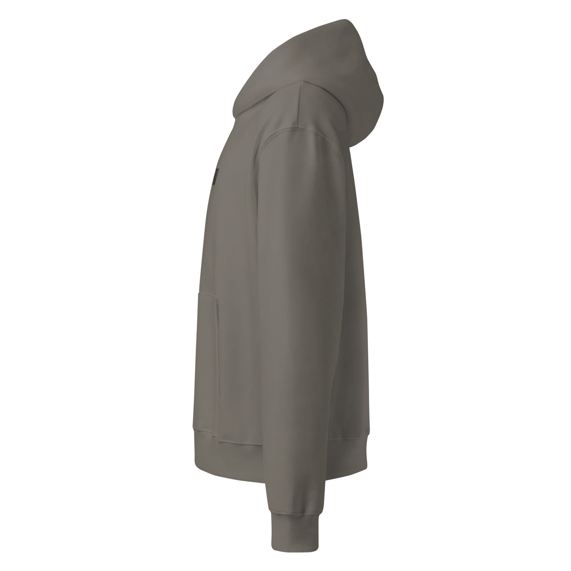 RILEY RU Embroidered Logo Oversized Heavyweight Hoodie
