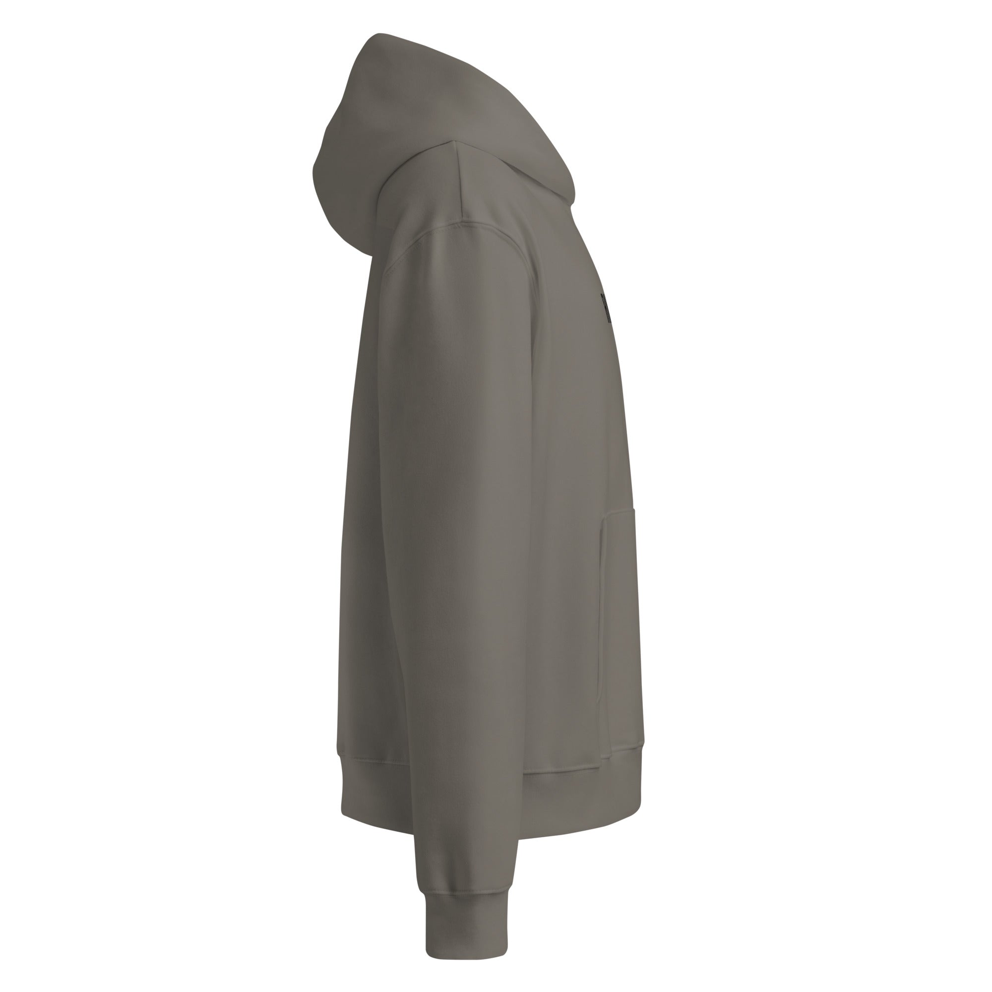 RILEY RU Embroidered Logo Oversized Heavyweight Hoodie