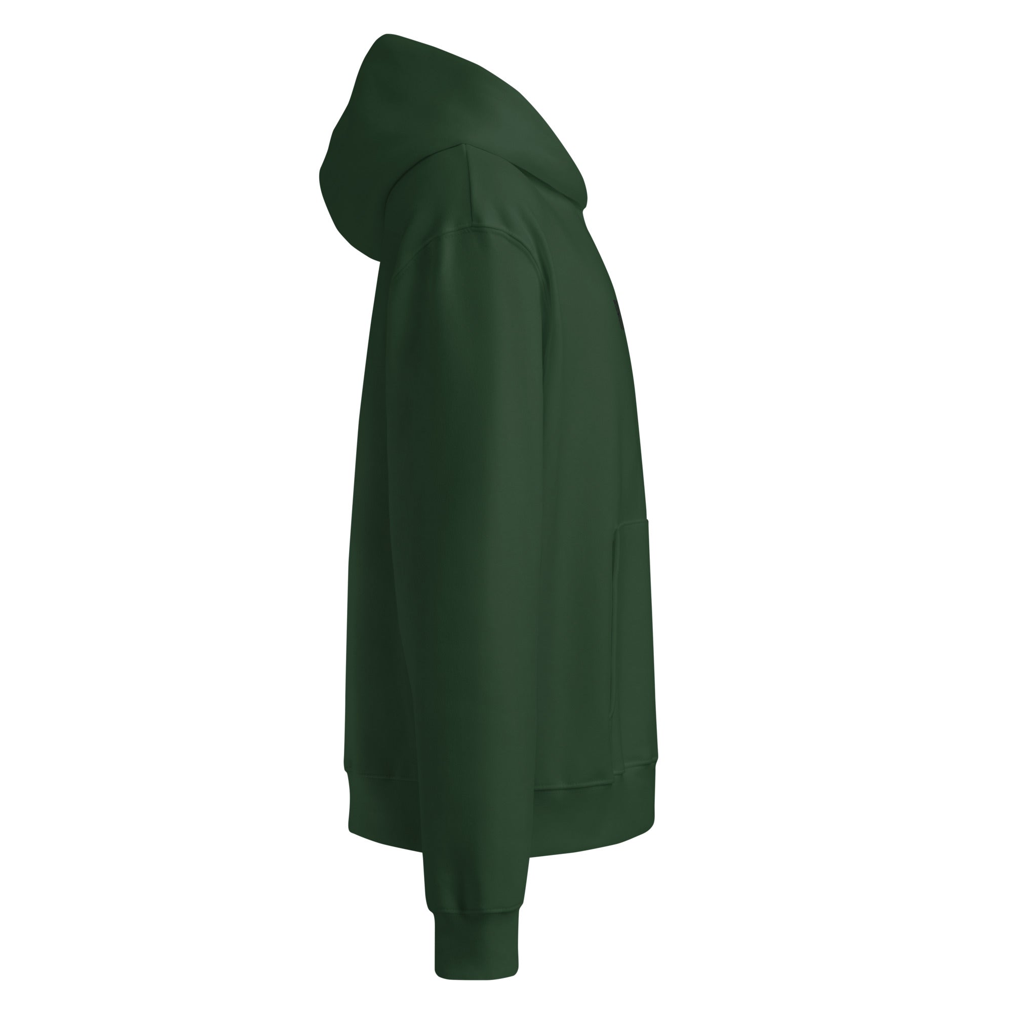 RILEY RU Embroidered Logo Oversized Heavyweight Hoodie