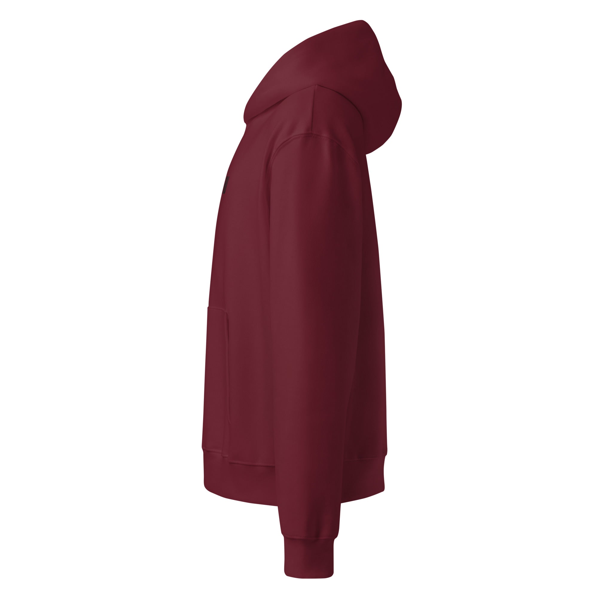 RILEY RU Embroidered Logo Oversized Heavyweight Hoodie