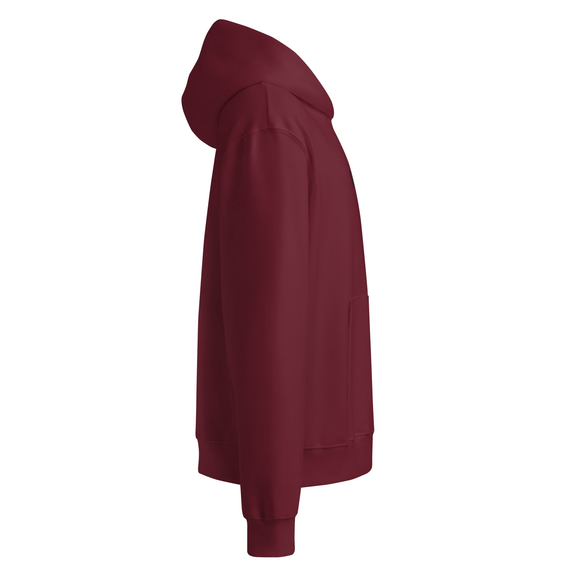 RILEY RU Embroidered Logo Oversized Heavyweight Hoodie
